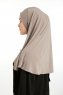Ilay - Sandy Turban Hijab Taupe Oscuro
