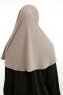 Ilay - Sandy Turban Hijab Taupe Oscuro