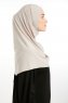 Ilay - Sandy Turban Hijab Taupe Claro