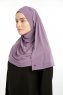 Ilay - Sandy Turban Hijab Morado Oscuro