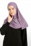 Ilay - Sandy Turban Hijab Morado Oscuro