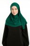 Ilay - Sandy Turban Hijab Verde Oscuro