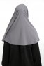 Ilay - Sandy Turban Hijab Gris Oscuro