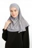 Ilay - Sandy Turban Hijab Gris Claro