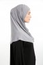 Ilay - Sandy Turban Hijab Gris Claro