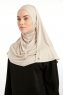 Feriha - Hijab Turban Viscosa Beige