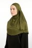 Feriha - Hijab Turban Viscosa Caqui