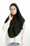 Bengi - Micro Krep Turban Hijab Negro