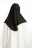 Bengi - Micro Krep Turban Hijab Negro