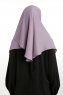 Bengi - Micro Krep Turban Hijab Lavender