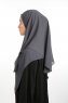 Bengi - Micro Krep Turban Hijab Antracita