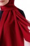 Hadise - Hijab Chiffon Burdeos
