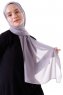 Hadise - Hijab Chiffon Gris