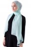 Hadise - Hijab Chiffon Verde Claro