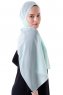 Hadise - Hijab Chiffon Verde Claro