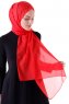 Hadise - Hijab Chiffon Frambuesa
