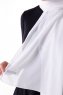 Hadise - Hijab Chiffon Blanco