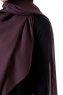 Hadise - Hijab Chiffon Marron Oscuro