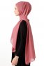 Hadise - Hijab Chiffon Rosa Oscuro