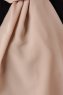 Hadise - Hijab Chiffon Beige Oscuro