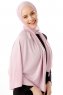 Neylan - Hijab Jersey Básico Rosa Claro