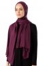 Neylan - Hijab Jersey Básico Ciruelas