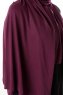 Neylan - Hijab Jersey Básico Ciruelas