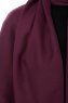 Esra - Hijab Chiffon Morado Oscuro