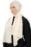 Esra - Hijab Chiffon Beige Claro