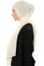 Esra - Hijab Chiffon Beige Claro