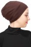 Stella - Turbante De Algodón Marrón