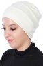 Stella - Turbante De Algodón Crema