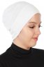 Stella - Turbante De Algodón Blanco