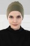Stella - Turbante De Algodón Caqui