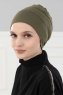 Stella - Turbante De Algodón Caqui