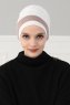 Elsa - Turbante De Algodón Crema & Taupe
