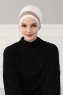 Elsa - Turbante De Algodón Crema & Taupe