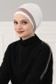 Elsa - Turbante De Algodón Crema & Taupe