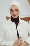 Laura - Turbante De Algodón Crema
