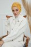 Laura - Turbante De Algodón Mostaza