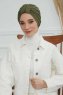 Laura - Turbante De Algodón Caqui
