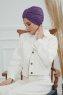 Laura - Turbante De Algodón Violet