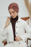 Laura - Turbante De Algodón Caramel