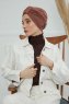 Laura - Turbante De Algodón Caramel