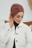 Laura - Turbante De Algodón Caramel