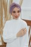 Astrid - Turbante De Algodón Lilac