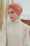 Astrid - Turbante De Algodón Salmón