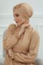 Agnes - Turbante De Algodón Sand