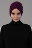 Wilma - Turbante De Algodón Púrpura - Ayse Turban