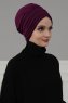 Wilma - Turbante De Algodón Púrpura - Ayse Turban
